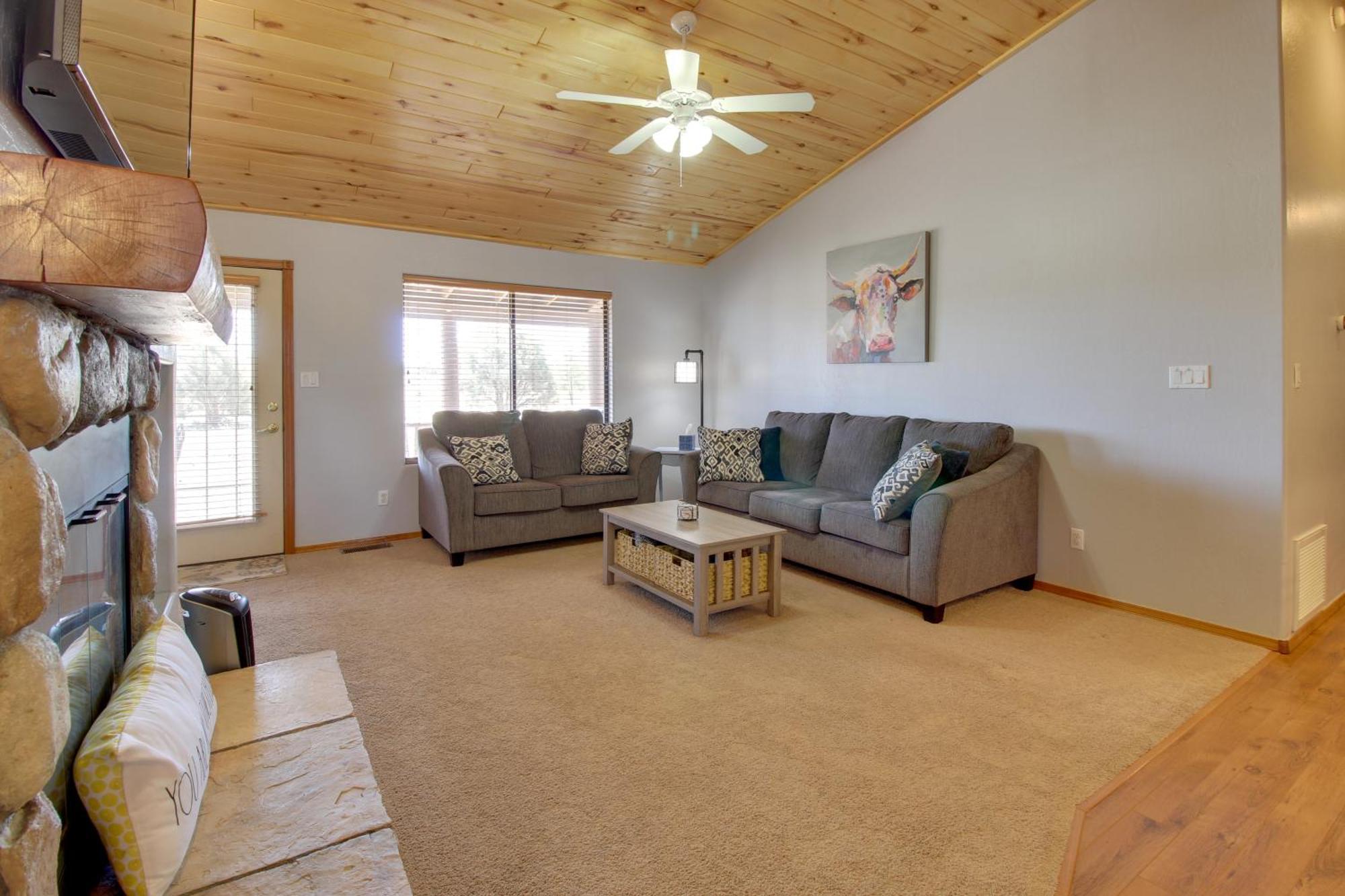 Overgaard Cabin Near Sitgreaves National Forest! Exteriér fotografie